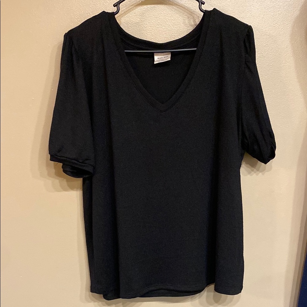Mod Ref Black Relaxed Short Sleeve Tee